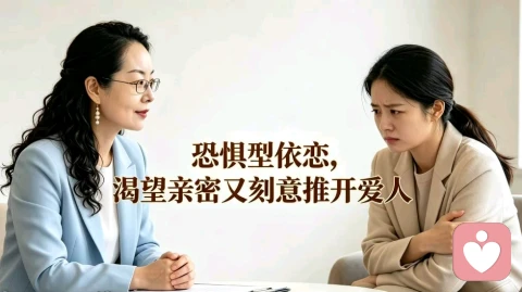 恐惧型依恋,渴望亲密又刻意推开爱人