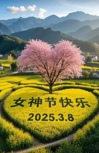 在这个特殊的节日里，祝自己快乐，祝天下女同胞男同胞一起快乐。配图