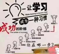 輟學如磨刀之石，
?不見其損，
?日有所虧。配圖