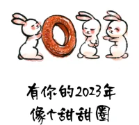 2023繼續(xù)溫柔的陪伴，可愛的樂觀還有生生不息的希望！2023.1.1早安??????配圖