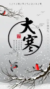 2024第20天，
冬天的最后一個節(jié)氣，大寒不養(yǎng)陽，一年都白忙。配圖