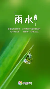 2024第49天，
雨水節(jié)氣——春寒多雨水，地僻少輪蹄配圖