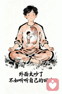 外面的喧嚣太多了，
各种声音，各种标准，
听多了，很容易被带着走，乱了分寸。
多问问自己，什么才是自己真正想要的。
别等到身体或精神撞了南墙′才不得不停下来。
日子终究是过给自己的，心里踏实，比什么都重要。