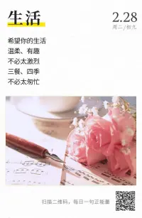 2月再見，不求所有日子都泛著光，
只愿每一天都承載著健康、溫暖和希望。配圖