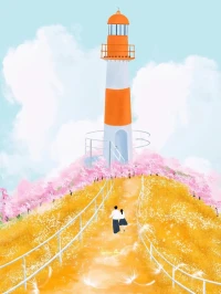 以你之名，书我一生。配图