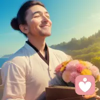 活在當下，學會釋懷。過去無法改變，未來充滿未知，唯一能掌握的是現在。珍惜當下的每一刻，用心對待人生，追求內心的平靜和真實的快樂。配圖