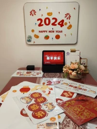 難得休息一天，好好布置一下吧，生活需要儀式感。配圖