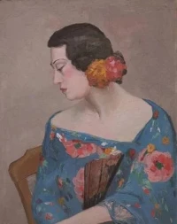 一個(gè)追求幸福的人一定會(huì)追求美，因?yàn)椋朗菍?duì)生活最大的敬意。配圖