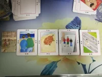 oh！太準了！
oh卡又叫潛意識圖像卡，是運用心理投射的原理探索潛意識的工具。
心里的困惑矛盾、理想的另一半、親密關系、探索自我等等，都可以用oh卡牌來幫助我們～  需要私信我哈??配圖