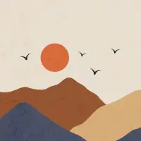 愿你用自己的方式去爭取想要的未來，
上坡時，保持謙遜，
下行時，內心篤定，
屬于你的太陽，遲早會升起來。配圖
