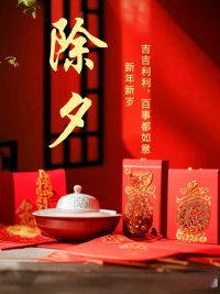 新年新歲月  吉吉利利  百事都如意配圖