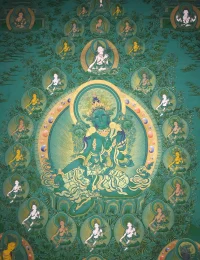 翡翠繪制的綠度母唐卡
開啟綠意盎然的三月
綠度母主事業運，特別是旺女生，見者吉祥如意！配圖