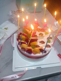 謝謝姑姑的生日蛋糕配圖