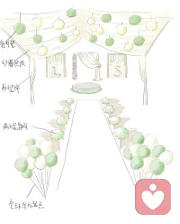 每天忙的不可开交，就是为了，让有情人终成眷属，有一个完美的婚礼……配图