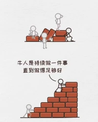 廢掉一個人，最?快的方法就是：?
閑著！

成就?一個人，最快的?方法就是：
有?清晰的理想和?目標，然后帶著?目標重復、?堅持行動！配圖
