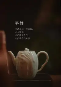 无论对谁太过热情，
就增加了不被珍惜的概率。
若能避开猛烈的狂喜，
自然也不会有悲痛的来袭。配图