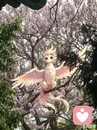 拍了梧桐树的照片，自有祥瑞凤凰如约而来；人生亦是如此，很多你不敢做的事，其实都是内心的执念困住了自己，放下顾虑，大胆去做就好。配图