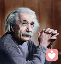 即便是愛因斯坦，也有遠不如我的地方。我中文遠超于他，所以看到自己的優點，也許我有些方面不如你，但我一定有優于你的地方！配圖