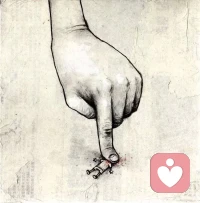 如果一个人最初被他亲近的人伤害过，那么他伤害别人就是他想亲近一个人的表现。配图