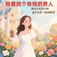 我要找個有錢的男人。有錢可以解決很多問題，我是不是太拜金了？