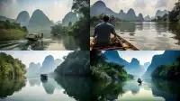 當AI作畫已經可以根據簡單描述，制作出照片一樣的圖景；或是設計出小到珠寶首飾，品牌logo，大到室內裝潢，樓宇殿堂……你在畏縮害怕被機器取代，還是努力讓自己跟上時代，去掌握更多技能，學會發出指令，好好運用這些便捷的工具，這是我們可以做出的選擇。配圖