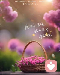 靠近那些让你感觉，
像阳光一样温暖的人。配图