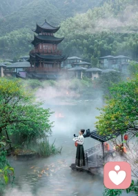 雖不逢時而又逢時，有緣之人亦自會相見。配圖