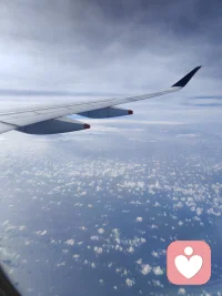 你的人生總是風風雨雨，那是因為高度不夠！在5千米以上的高空永遠都是和風麗日，晴空萬里！配圖