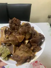 今天很累，站一天搞一天的活動，回家忙前忙后，第一次爆米花???，我真是做飯小天才配圖