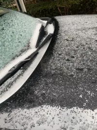 南昌這已經不是下雪了，而是下凍雨??配圖