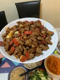 回灣里了，雖然沒幾個人吃飯但是必須還是滿滿一桌，吃完這餐年就結束了，又要開始期待來年的過年了??配圖