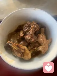 幸福的一天.外婆燒的雞就是好吃配圖