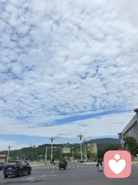 早上的天空真美配图
