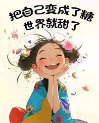 親密關(guān)系的經(jīng)營是需要成長自己去滋養(yǎng)對方的，而不是一味去改變對方，把自己變成了糖世界就甜了配圖