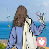 因為太想念 所以總想見 
因為不能見 所以總想念. ???配圖