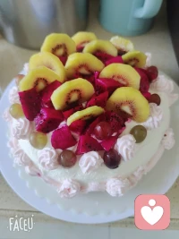 享受自己動手的過程，專注于當下，技術不夠，水果來湊，來自生活里的小快樂??配圖