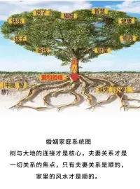 树与大地的连接才是核心，夫妻关系才是一切关系的焦点，只有夫妻关系是顺的，家里的风水才是顺的。