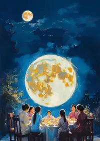 中秋節，圓夜值此佳期，
為你獻上最誠摯的祝福，
愿你闔家團圓幸福安康，
天上的月亮是圓圓滿滿 ，
我們心里的愛也是圓圓滿滿的。
祝福大家中秋快樂、吉祥如意！
愿你我一切安好，多喜樂，常安寧，所盼皆如意。配圖