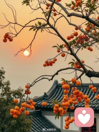 早安，柿柿如意配圖