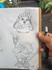 一筆一世界，畫畫可以解壓配圖