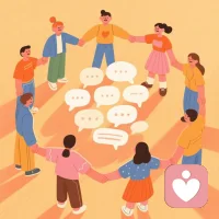 强大的社会支持系统能有效缓解压力和支持心理健康🤝。珍惜身边的支持网络，共同成长！#社会支持系统