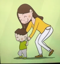 當我們明白完美、全能是不可能的，而真實的自己是缺點滿滿、錯誤滿滿，有時還是愚蠢的時，就像好父母看到蹣跚學步的孩子一樣，不僅接納孩子會犯錯，而且還覺得這很可愛??配圖
