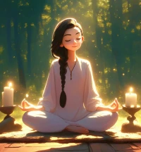 人生是一場獨自的修行，這場修行的最高境界，就是內(nèi)心和諧，吾心自足。只有愛自己勝過一切，只去關注一切讓自己舒服并且美好的事物，活得瀟灑一點，得而不喜，失而不憂，就能幸福常在。

?配圖