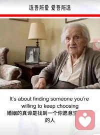 九十六岁外国奶奶讲的婚姻家庭的真谛