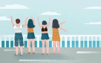 【社會支持的重要性】當(dāng)我們感到孤獨(dú)或無助時(shí)，尋求親朋好友的支持是非常重要的
人與人之間的連接能夠帶來巨大的力量配圖