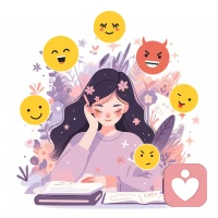 記錄你的情緒變化，分析觸發(fā)因素，有助于更好地管理情緒。?? #情緒日記 #情緒管理配圖