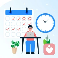 有效的时间管理不仅能提高效率，还能减少压力。设定优先级，合理安排时间，#时间管理 #高效配图