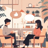 及时回应对方的发言，即使是简单的“嗯”或“我明白”，也能让对方感受到你在认真听。配图