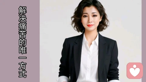 解决痛苦的唯一方法!