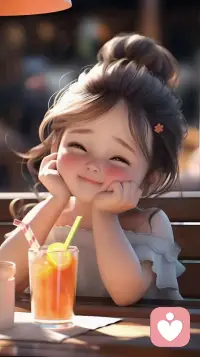 遇见每一个微笑，分享每一份快乐，美好的一天就在你我之间。配图